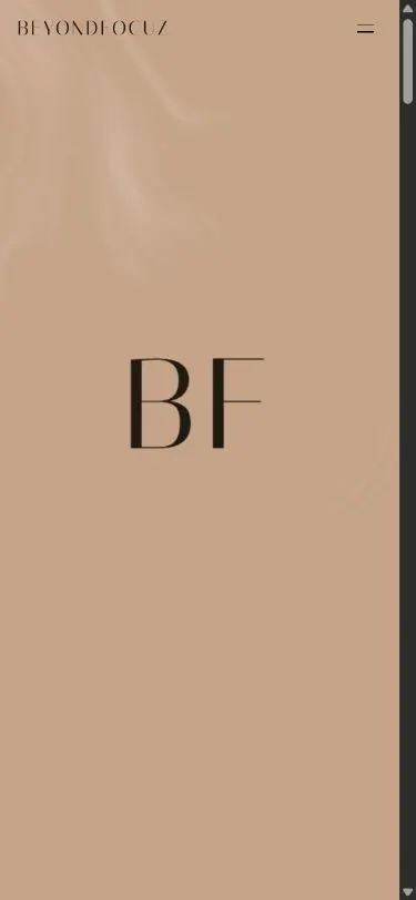 Mobile Startseite von BeyondFocuz Weddings